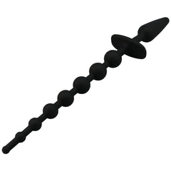 Silicone Beaded Anal Plug Prostate Massager